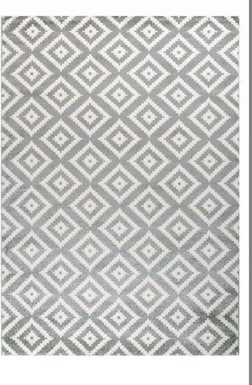 Tzikas Carpets Siesta 00093-295 Χαλί Διάδρομος Grey 80x150cm
