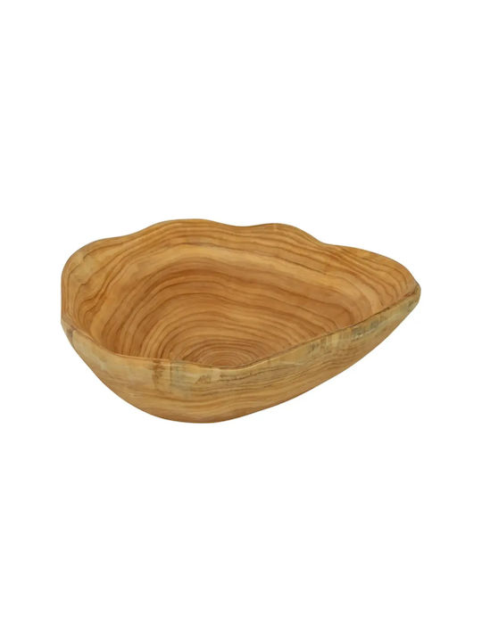 Servierschale Rund Hölzernes Braune bl699.071