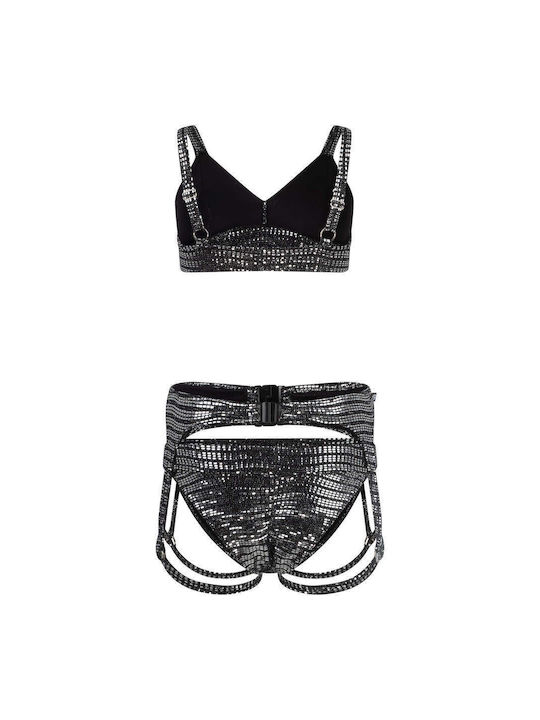 Silber Bustier Für Pole Dance