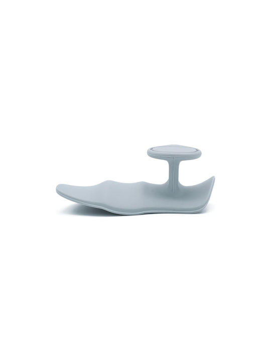 2τμχ Grips Γυμναστηρίου Σιλικόνη 9x5cm Γκρι