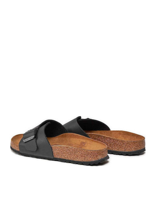 Catalina Flache Damen Sandalen Schwarz Schmale Passform