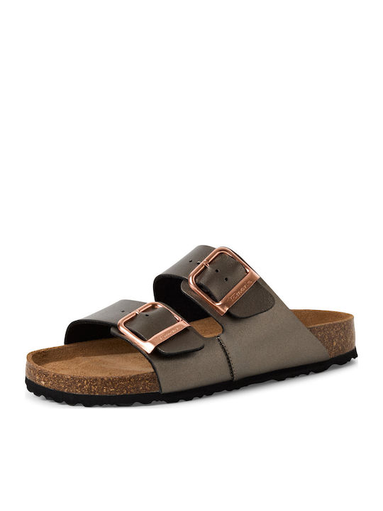 Women's Flat Sandals Rose Gold