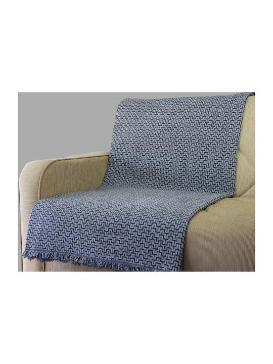 Homeline Next 6040 Ριχτάρι Πολυθρόνας Chenille 180x170εκ. Μπεζ