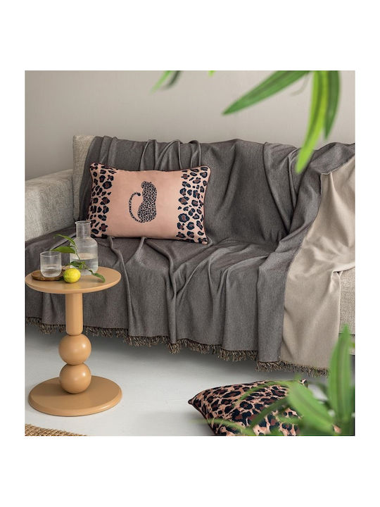Palamaiki Oba Ριχτάρι Διθέσιου Καναπέ 170x240εκ. Chocolat