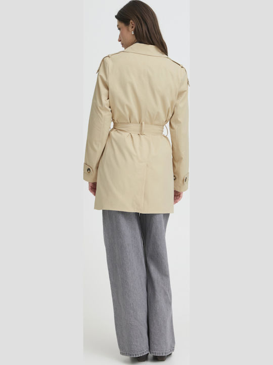 Women's Beige Coat