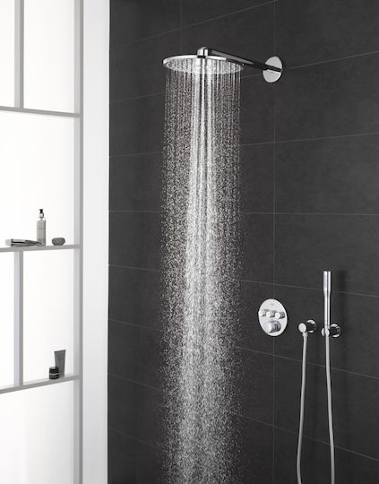 Grohe Rainshower Cosmopolitan 310 Στρογγυλή Κεφαλή Ντουζ 31cm με Βραχίονα 38cm