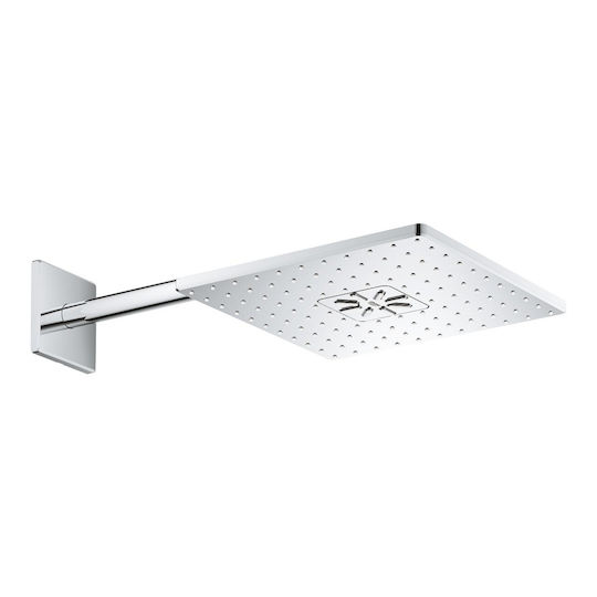 Grohe Rainshower Smartactive 310 Cube Τετράγωνη Κεφαλή Ντουζ 31x31cm με Βραχίονα 43cm Grohe Rainshower Smartactive 310 Cube Τετράγωνη Κεφαλή Ντουζ 31x31cm με Βραχίονα 43cm