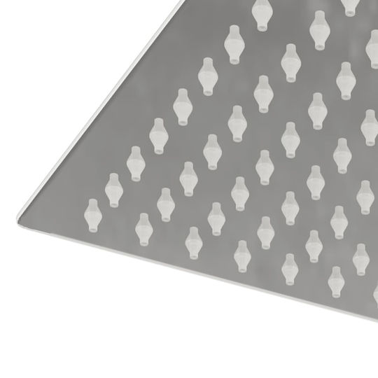 vidaXL Platz Duschkopf 20x20cm