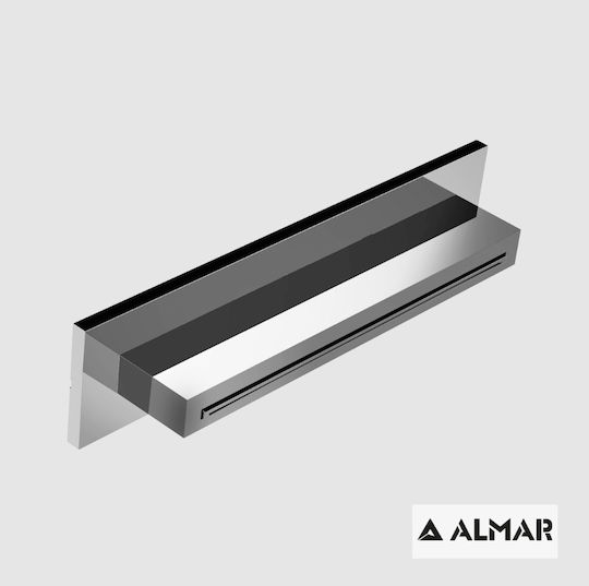 Almar XL-Waterfall Shower Head Rectangular Showerhead