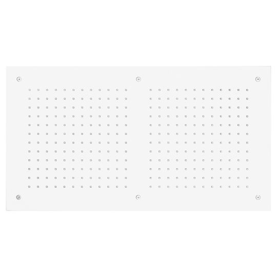 Almar Rectangular Temptation Ορθογώνια Κεφαλή Ντουζ 70x38cm White Matt