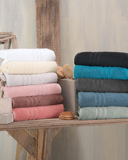 Rythmos Facecloth Aria 50x90cm Dark Gray Weight 600gr/m²