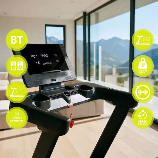 HMS 1.75hp Electric Foldable Treadmill for User up to 135kg