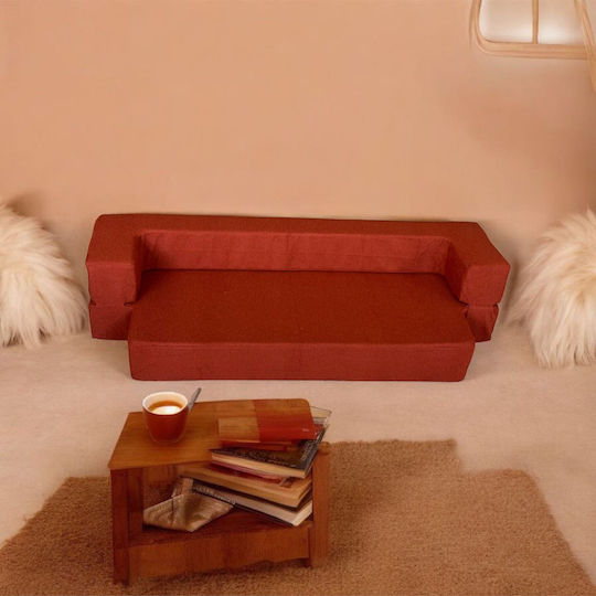 Bean Bag Sofa Red 200x100x20cm