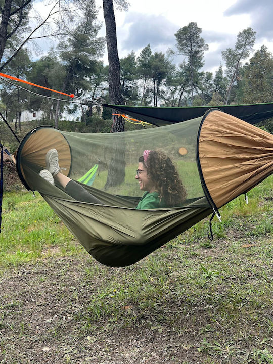 Yaia Parachute Double Fabric Green Hammock 280x140cm