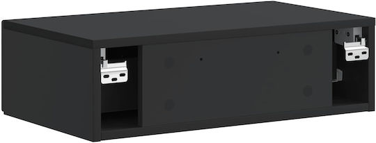 Конзола Дървена Черна Д59xШ34.5xВ17см