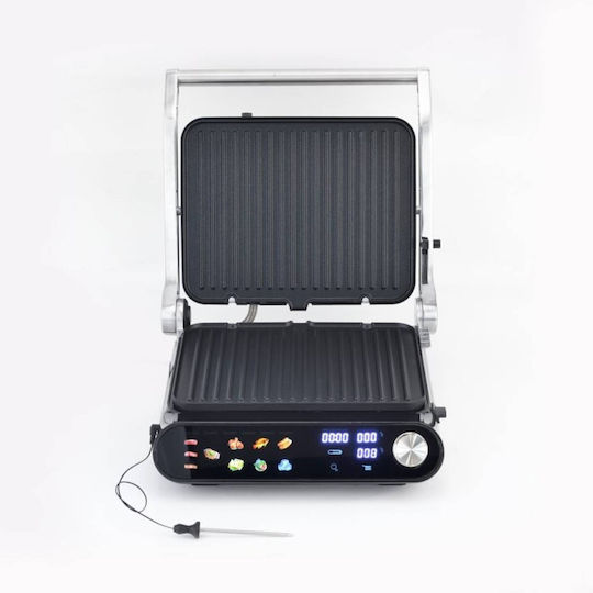 Elit Τοστιέρα Γκριλιέρα 2200W Inox