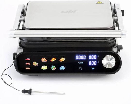 Elit Τοστιέρα Γκριλιέρα 2200W Inox