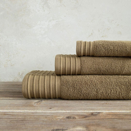 Nima Кърпа за ръце Feel Fresh 40x60см. Gold Brown Тегло 500гр/кв.м
