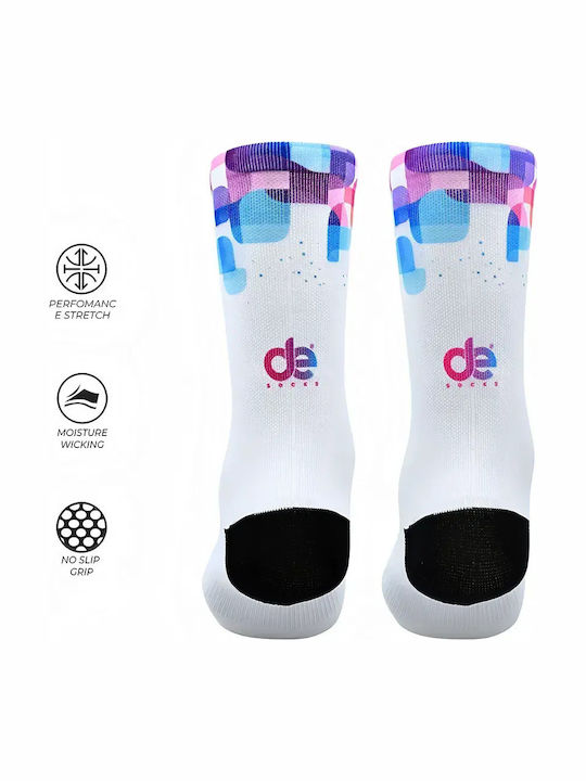 Desocks Running Socks White 1 Pair