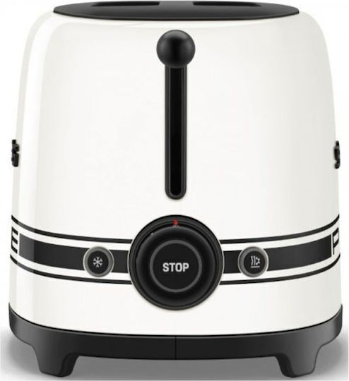 Smeg Φρυγανιέρα 2 Θέσεων 950W Λευκή
