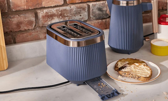 Russell Hobbs Bronte Тостер Двуместен 980W Син