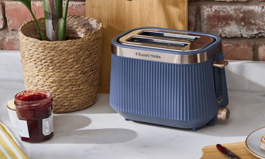Russell Hobbs Bronte Тостер Двуместен 980W Син