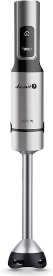 Lucznik Blender de Mână cu Tijă din Inox 1500W Negru