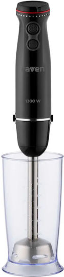 Raven Handmixer mit Kunststoff-Stab 1300W Grau