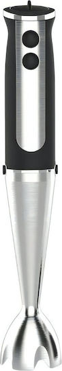 Gotze & Jensen Ραβδομπλέντερ με Πλαστική Ράβδο 800W Ασημί