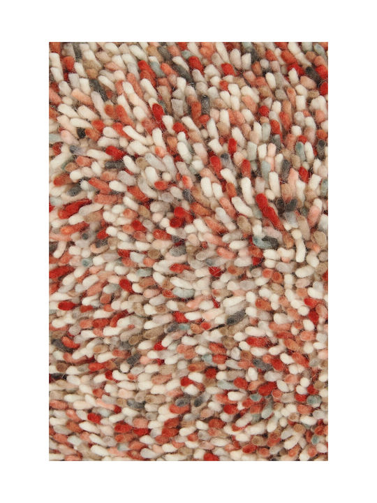 Brink & Campman Pop Art Covor Rectangular Din lână Ecru Coral