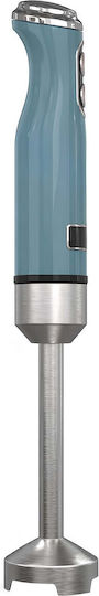 Avizar Hand Blender 600w 2 Speeds Copper-wound Motor Stainless Steel Base Blue
