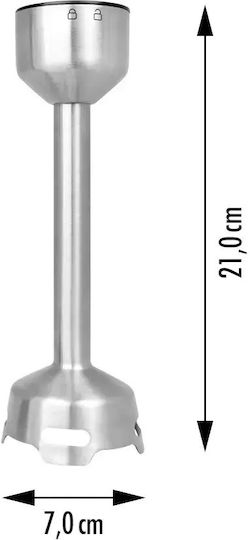 Gastroback Blender de Mână cu Tijă din Inox 1500W Gri
