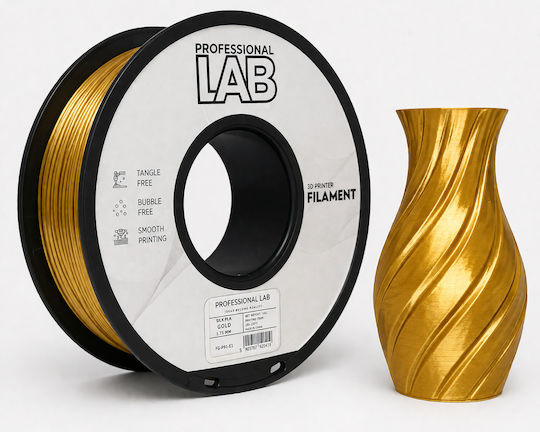 Silk Pla Filament 3d Printer Professional Lab 1 Kg 1.75 Mm Gold