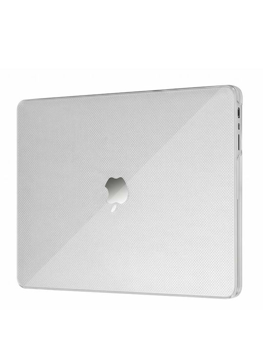 Mw Неплъзгащ Се Текстуриран Твърд Калъф Macbook Air 14-инчов Dotskin Модел Прозрачен