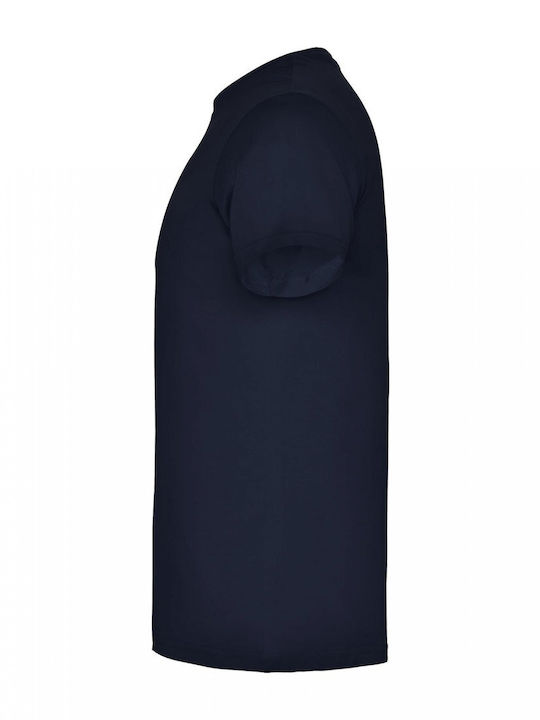 Roly Къса Ръкав Работна Риза Тъмносин 100% Памук Roly 3.961-navy
