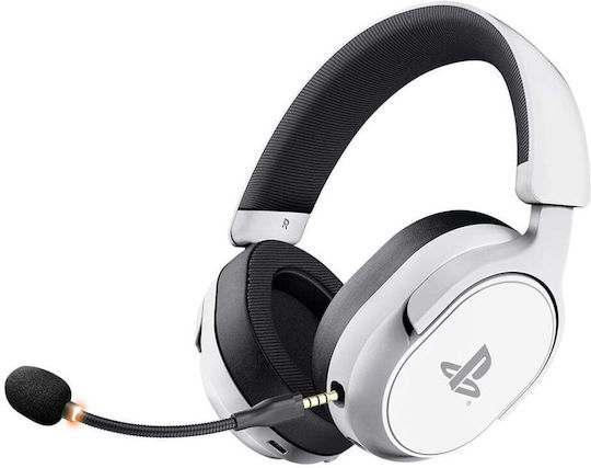 Trust GXT499W Wireless Over Ear Gaming Headset with 3.5mm Connection White for PS5