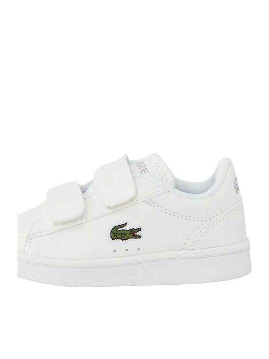 Carnaby Kids Sneakers with Hoop & Loop Closure White