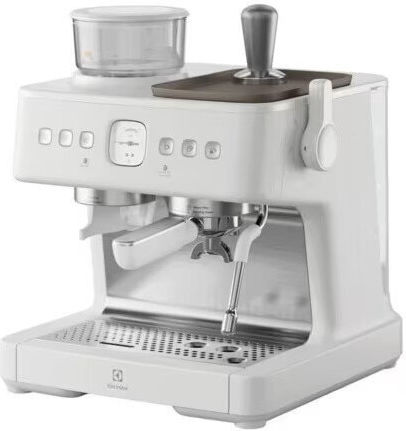Electrolux Espressor Automat 2200W Presiune 20 Bar cu Râșniță Alb E8EC1-8SW