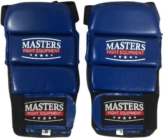Sport Masters RBT-GEL Γάντια Πυγμαχίας Δερμάτινα για Αγώνα Μαύρα