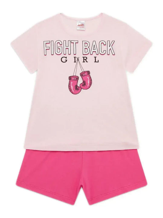 Minerva Kids Nightwear Summer Lilac Colorful