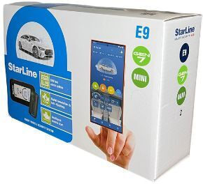 Starline Car Alarm System 2 Way with 2 Tags LCD Remote and Recording via Camera