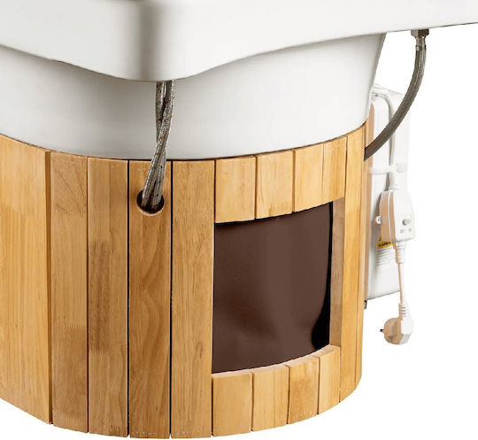Brown Wooden Physiotherapy Bed 0154392