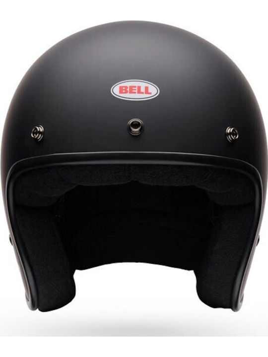 Bell Magnum Solid Negru Mat Cască Moto Jet DOT / ECE 22.06 980gr