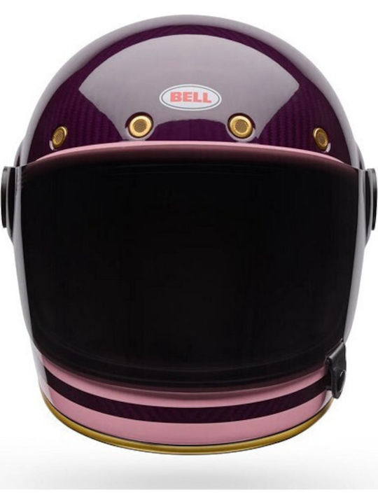 Bell Bullitt GT Lane Rose Pink Каска за Мотор Full Face DOT / ECE 22.06 1350гр