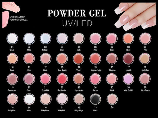 Fsm Polygel Geluri Unghii Roz 30ml
