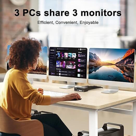 B0FBWWMB5X Comutator KVM și de Date cu HDMI / DisplayPort / USB 3.0