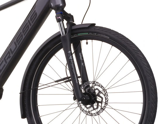 Crussis Crussis E-gordo 7.11 28" 2026 Bicicletă Electrică Trekking Gri