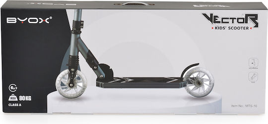 Byox Kids Scooter Foldable 2-Wheel for 6+ Years Blue