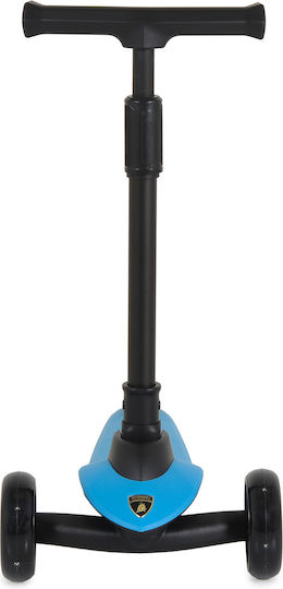 Byox Kids Foldable Lamborghini Pro 3-Wheel Scooter with LED Lighting Blue
