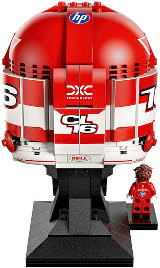 LEGO Editions Scuderia Ferrari HP Charles Leclerc Helmet for 14+ Years 886 Pieces
